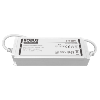 ROBUS LED barošanas bloks VEGAS 200W,RVA20024IP67-PSU 24V, IP67, pastāvīgs spriegums