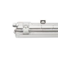 TREVOS Gaismeklis 103144 LED lineārais NANOTTICA 1.5ft ES TRS PC 45W 4000K 7680lm 171lm/ IP66/IP69 IK10 L90 B10 1500mm