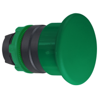 SCHNEIDER Poga bez fiksācijas ZB5AC3 d=40mm ,zaļa
