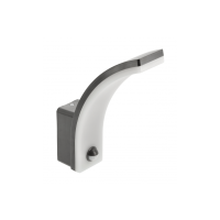 GTV Fasādes gaismeklis LD-NIC20W-DIM-40 NICEA LED 20W ar kustību sensoru 4000K 1900lm IP65 dimmējams, korpuss grafīta