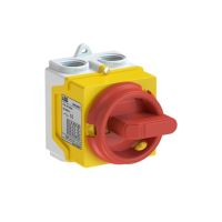 ABB Drošības slēdzis v/a 3 polu 1SCA135536R1001 IP67 dzelteni sarkans ONE20M3Y
