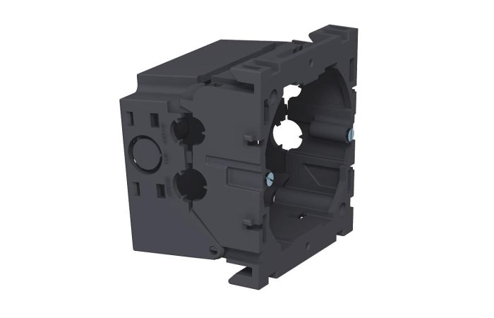 OBO Ierīču montāžas kārba 6288610 1-vietīga 71GD6, pelēka