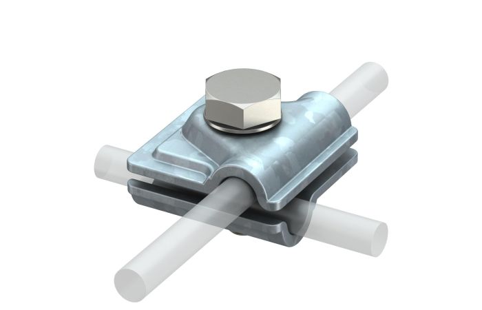 OBO Krustklemme 5311519 T veida, krustveida vai paralēliem savienojumiem, Rd 8-10 St