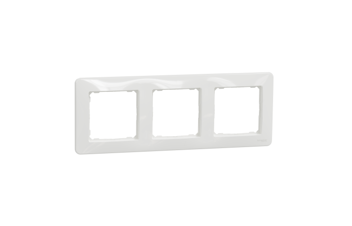 SCHNEIDER Rāmis SDD311803 Sedna 3-vietīgs, balts