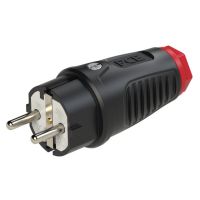 PC ELECTRIC Spraudnis 0511-sr Schuko 250V, 16A, IP54, 3x2,5mm2, gumijas,Taurus2