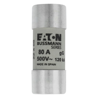 EATON Drošinātājs C22G80C 22x58 / 80A gG / 500VAC