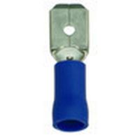 PROTEC Plakanspraudnis 05104210 1.5-2,5 mm², 6,3x0,8 mm, zils