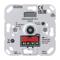 JUNG Elektroniskais potenciometrs 240-10 1-10V DC 40mA
