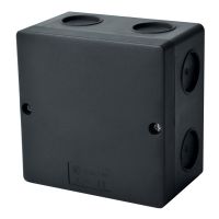 KOPOS Nozarkārba virsapmetuma 101x101x45mm melna IP66 KSK 100_FA