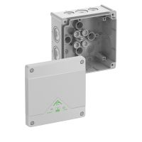 Nozarkārba Abox 060 bez klemmes 127x127x70mm, IP66, pelēka (new)