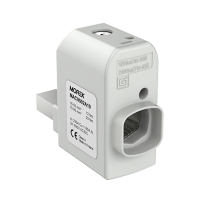 MOREK SR95RBM 1xAl/Cu 16-95mm² 690V MAC9502A10 pievienošanas spaile ierīcēm, apaļa kopne, mērījumu atvere